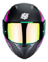 Casco Abatible Hax Amatista Wind rosado